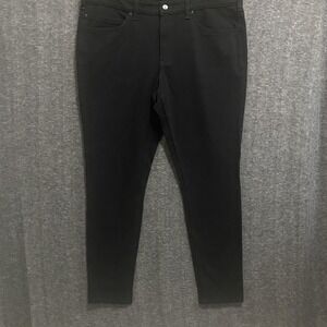 NEW Carhartt Jeans Womens 18 Tall Black‎ Slim Fit Rugged Flex Stretch Work Pants